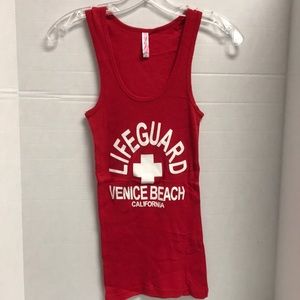 Venice Beach Lifeguard tank top
